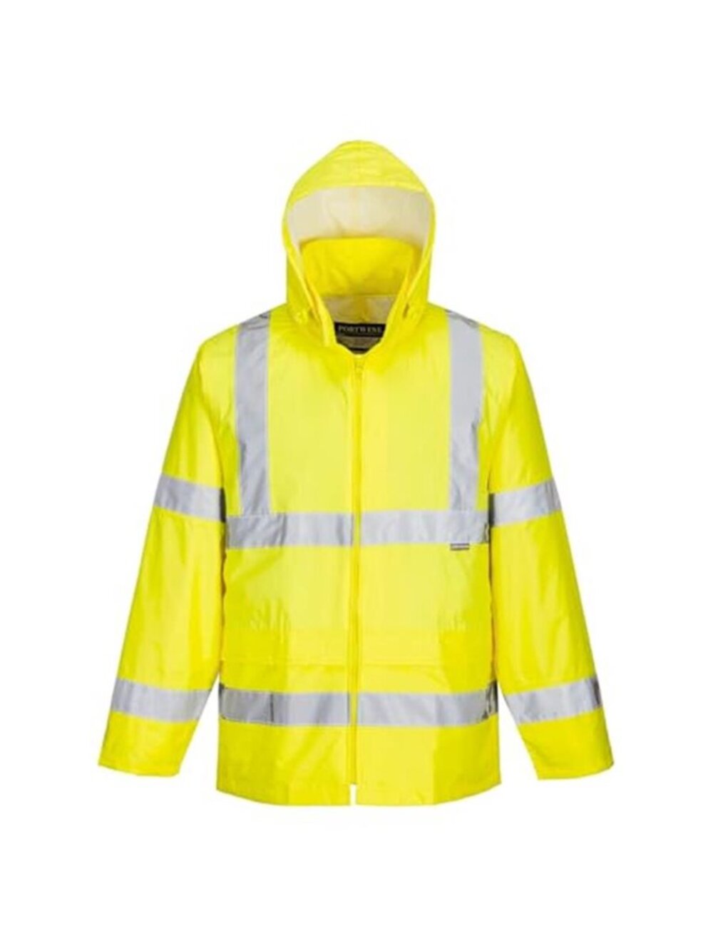 Portwest H440 Waterproof Hi Vis Rain Jacket Mens Reflective Protective Wear
